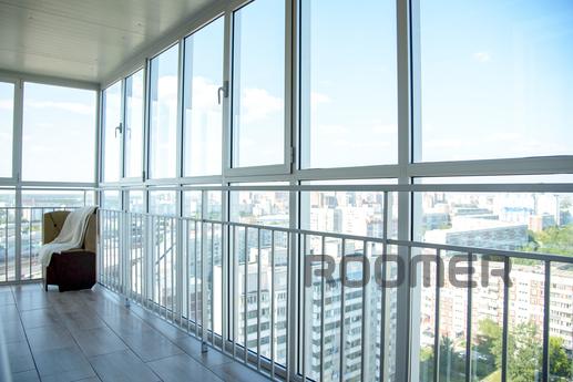 PANORAMIC CITY VIEW FROM THE 18th FLOOR, Novosibirsk - apartment by the day