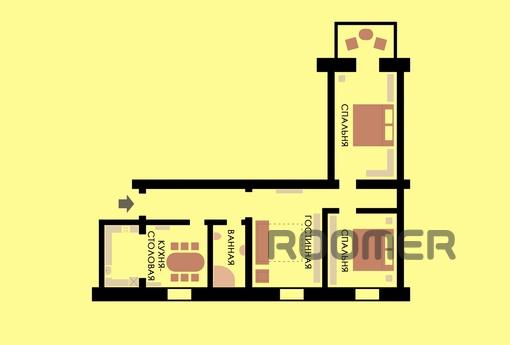 VIP Deribasovskaya, 10, Odessa - apartment by the day