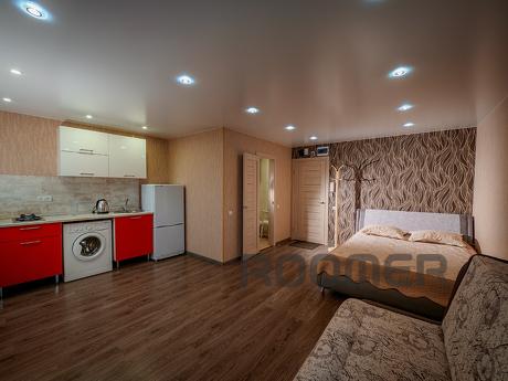 Comfortable stylish studio apartment with new European-quali