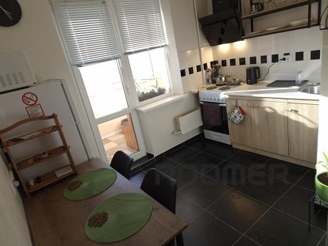 Stilna 1-k, bank of the Dnieper, Smart TV, Cherkasy - apartment by the day