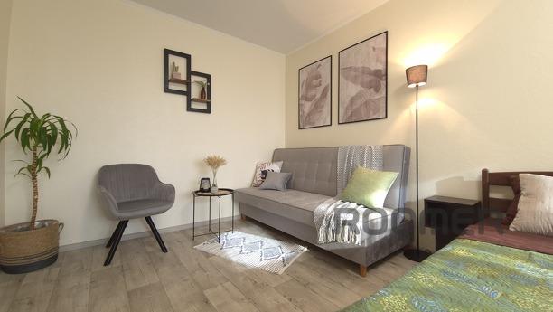 Stilna 1-k, bank of the Dnieper, Smart TV, Cherkasy - apartment by the day