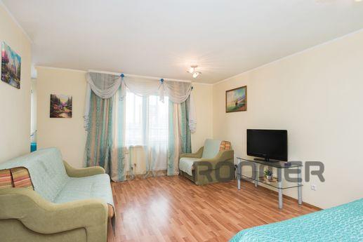 A cozy studio apartment in the central district of Yekaterin