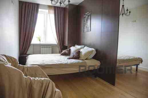 Magnificent three-room apartment at the price of one bedroom