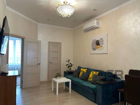 Lux 2-room, modern residential complex behind the Circus, Zaporizhzhia - apartment by the day