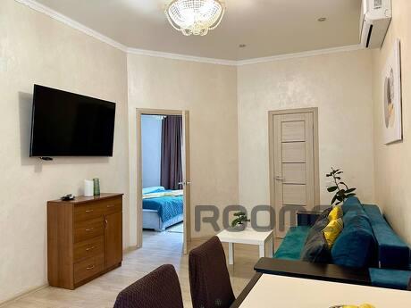 Lux 2-room, modern residential complex behind the Circus, Zaporizhzhia - apartment by the day