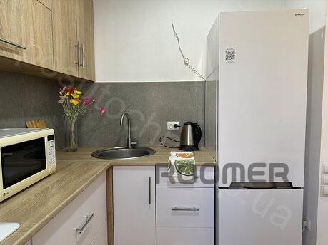 1 room Lux studio, Patrioticheskaya st., 56a, Zaporizhzhia - apartment by the day