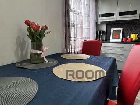 2 room LUX near Universitetskaya square, Zaporizhzhia - apartment by the day