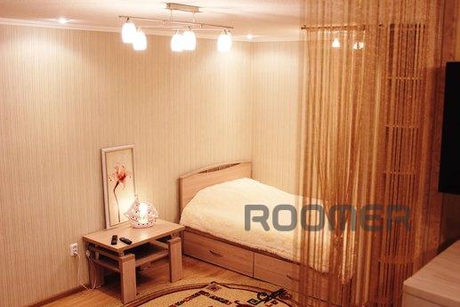 Comfortable studio apartment with modern designed in soft co