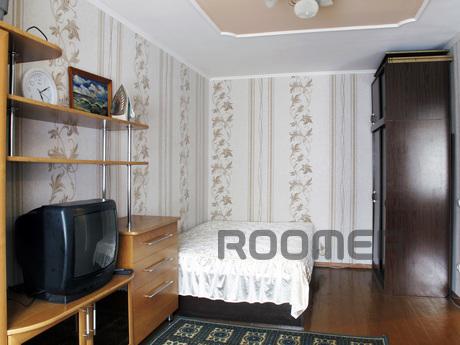1 bedroom apartment, by the hour. in the Soviet area, ul.Aer