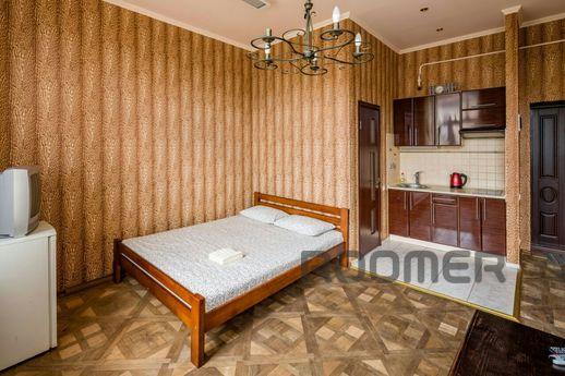 Studio apartment has everything you need to stay, kitchenwar